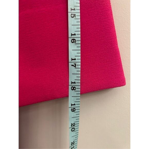 Vince Camuto Hot Pink Shift Dress size 4 Valentines Day Barbie - Picture 8 of 9